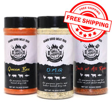 Load image into Gallery viewer, Grillheads Supply Damn Good Meat Rubs | Dry Rub Bundle