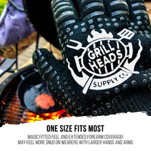 Load image into Gallery viewer, Grillheads Supply Damn Good Meat Rubs and grilling supplies | Grilling High Heat Gloves