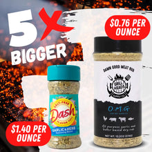 Load image into Gallery viewer, Grillheads Supply Damn Good Meat Rubs and grilling supplies | Oh My Garlic! OMG