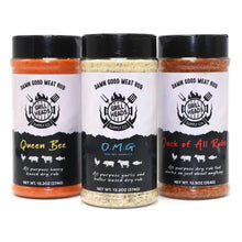 Load image into Gallery viewer, Grillheads Supply Damn Good Meat Rubs and grilling supplies | Dry Meat Rub Bundle
