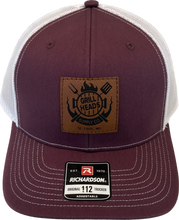 Load image into Gallery viewer, Grillheads Maroon Snapback
