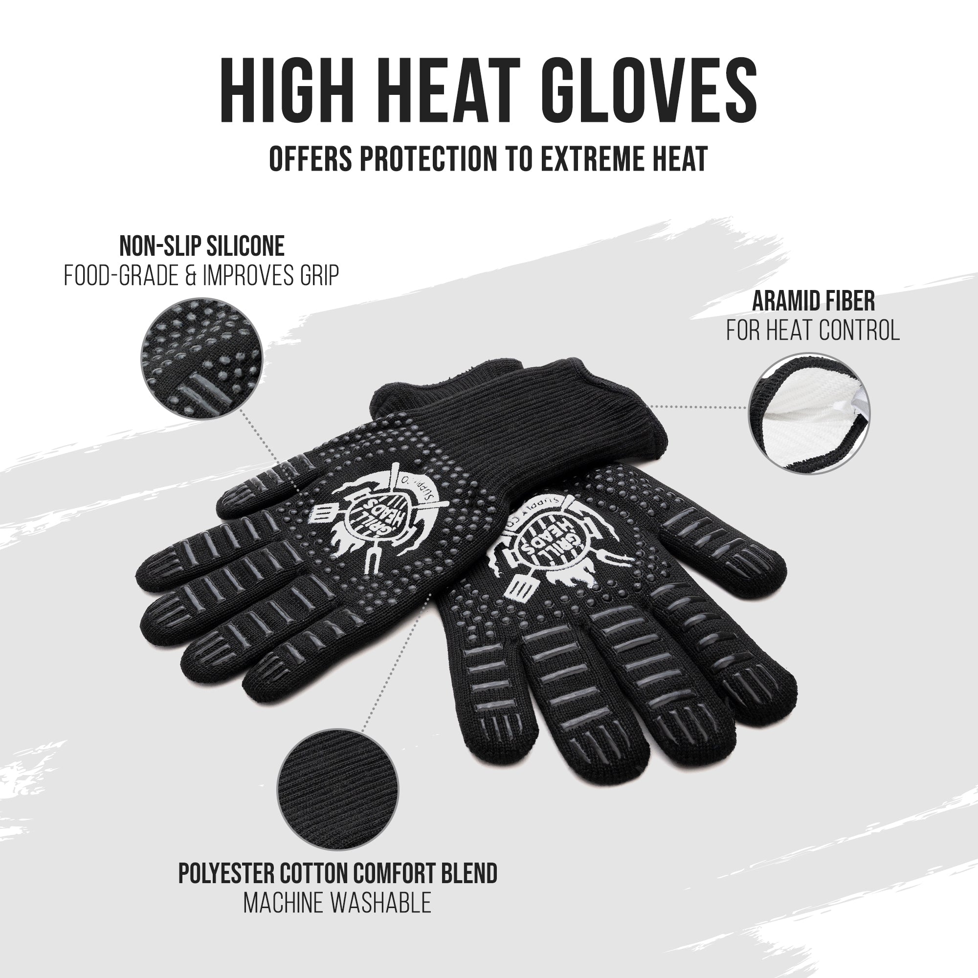 Pure Comfort High Heat Gloves – Grillheads Supply